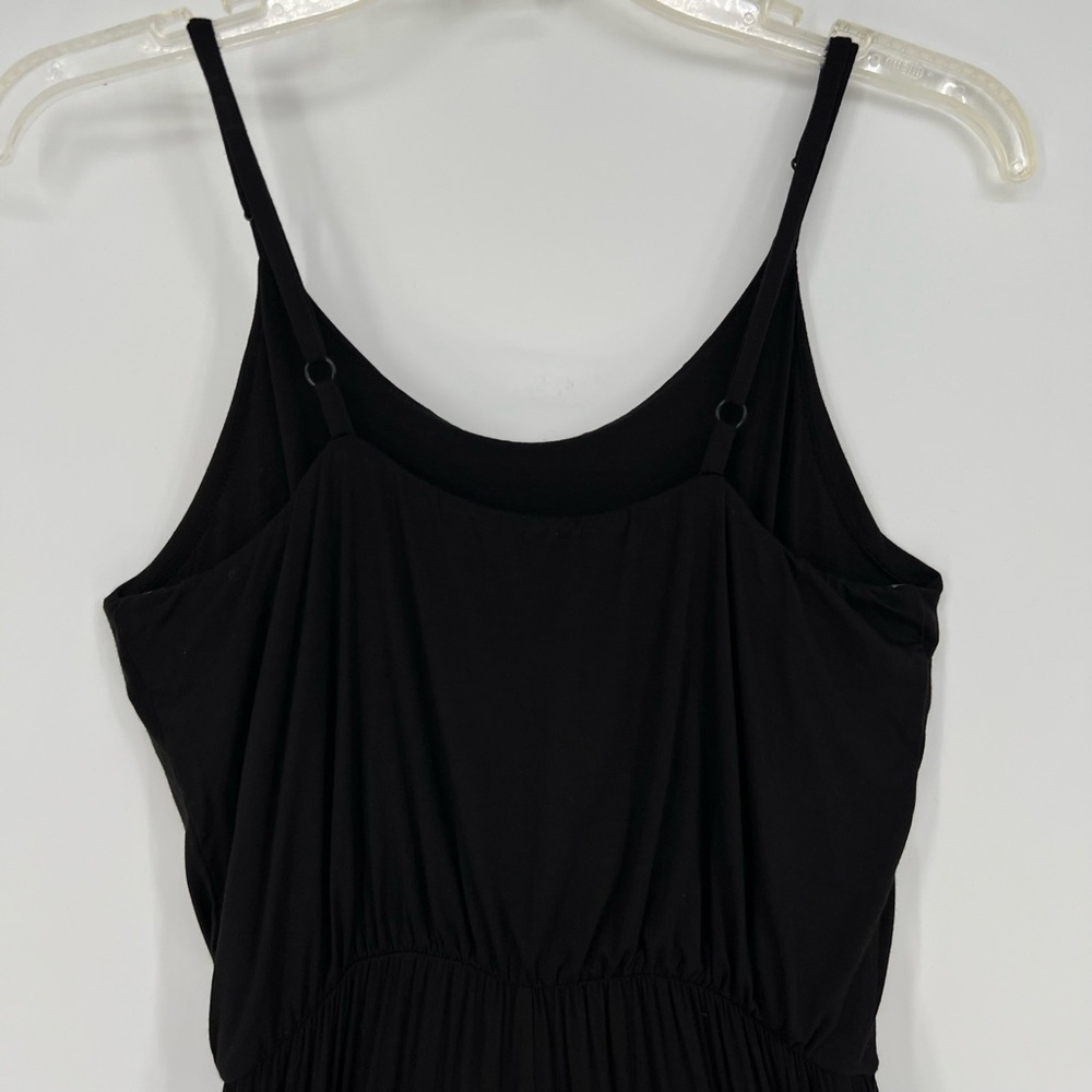 Gilli Jumpsuit Womans Black Wide Leg Jumper Adjustable Straps Soft Stretch NEW - Picture 3 of 7